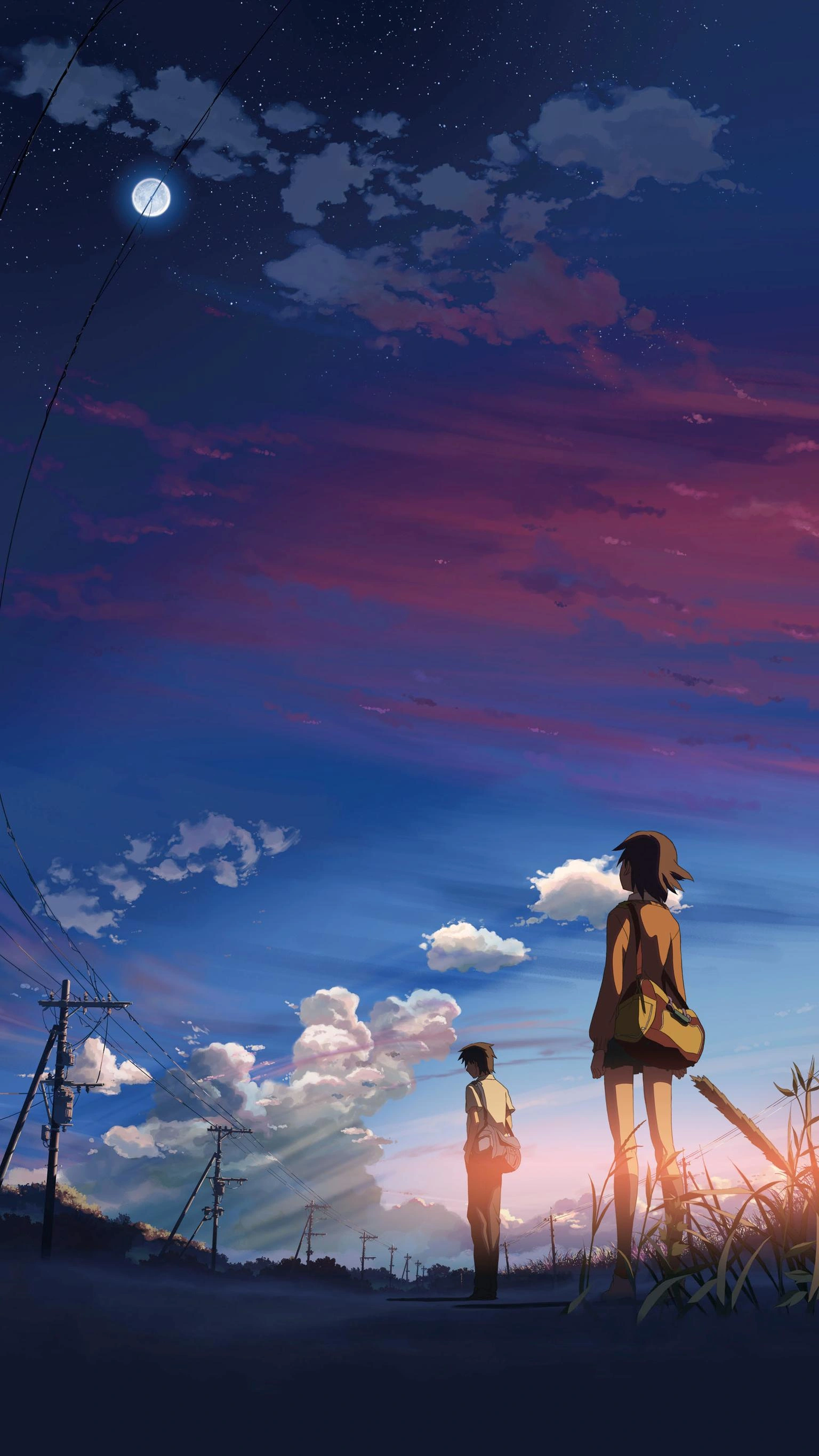 夕空のふたり